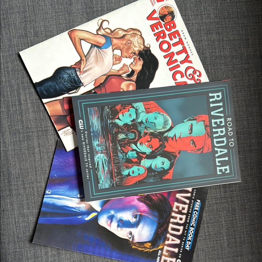 Road to Riverdale Comic Book Trio